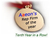 Aeeon's Rep Firm of the Year